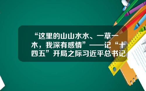 “这里的山山水水、一草一木，我深有感情”——记“十四五”开局之际习近平总书记赴福建考察调研-广东华新教育发展有限公司
