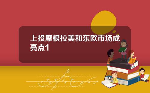 上投摩根拉美和东欧市场成亮点1