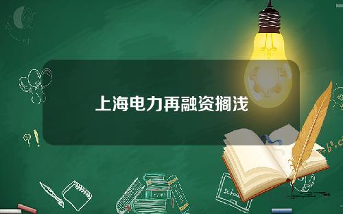 上海电力再融资搁浅