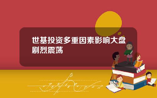 世基投资多重因素影响大盘剧烈震荡