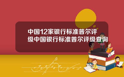 中国12家银行标准普尔评级中国银行标准普尔评级查询