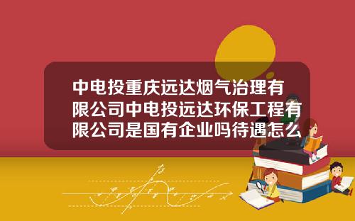 中电投重庆远达烟气治理有限公司中电投远达环保工程有限公司是国有企业吗待遇怎么样