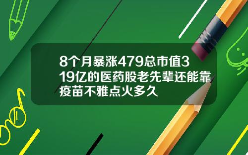 8个月暴涨479总市值319亿的医药股老先辈还能靠疫苗不雅点火多久