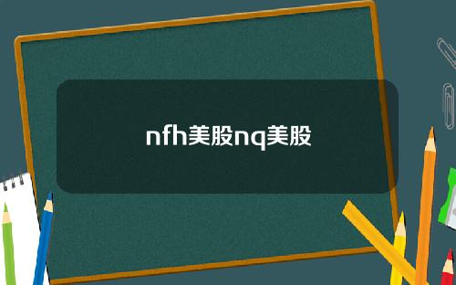 nfh美股nq美股