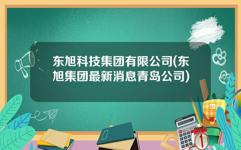 东旭科技集团有限公司(东旭集团最新消息青岛公司)