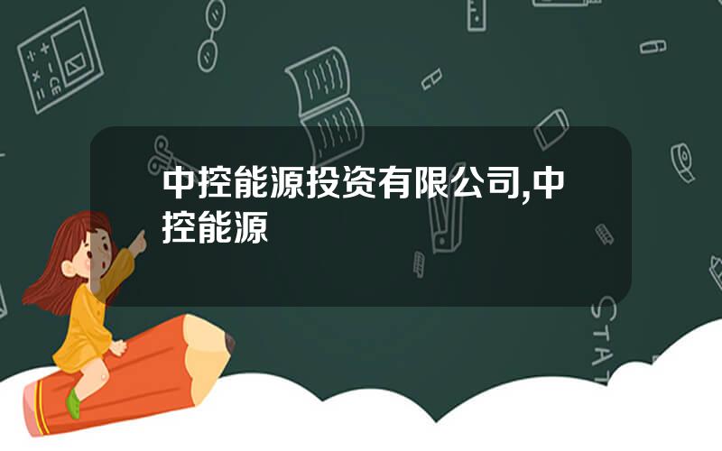 中控能源投资有限公司,中控能源