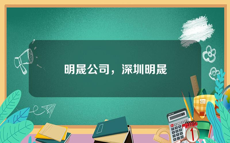 明晟公司，深圳明晟
