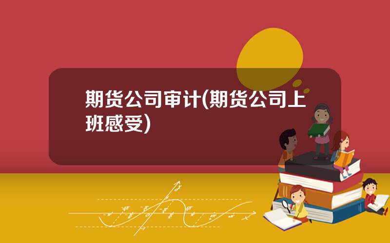期货公司审计(期货公司上班感受)