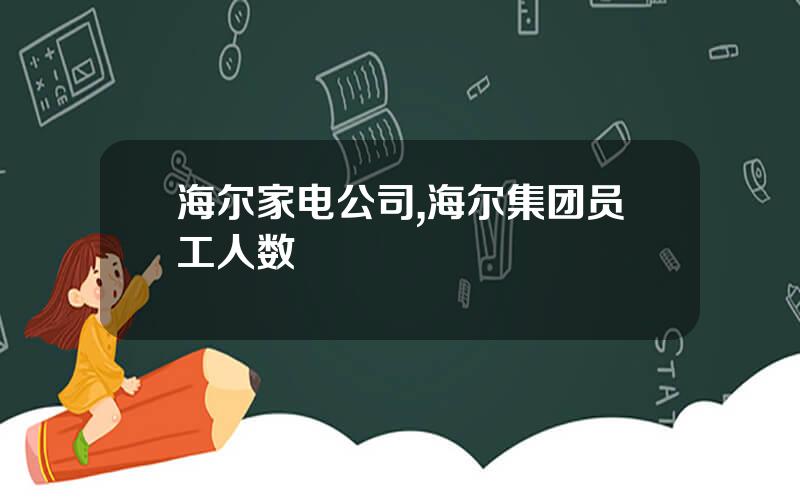 海尔家电公司,海尔集团员工人数